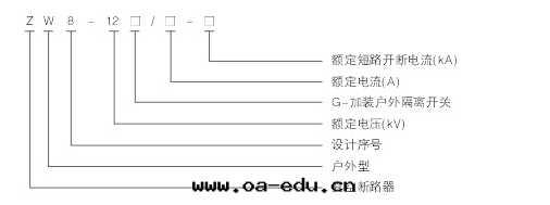 真(zhēn)空(kōng)斷路(lù)器型号(hào)说(shuō)明